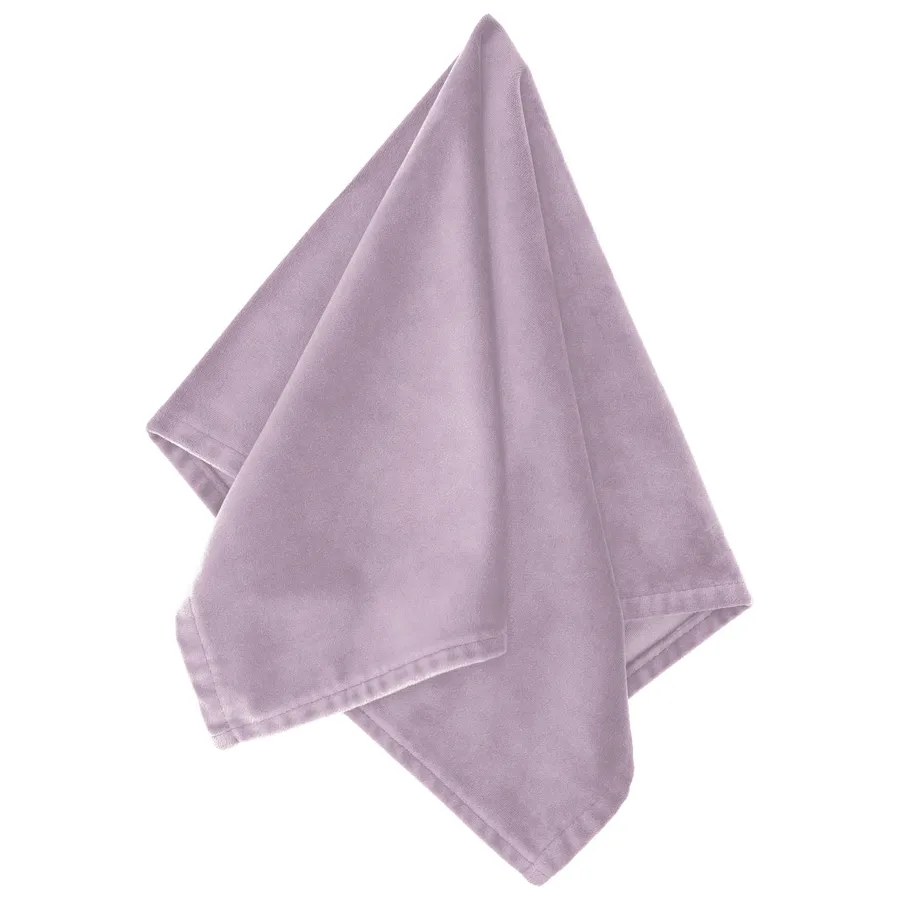 Салфетка бархатная "Бета" сиреневая дымка - Фото миниатюра 2