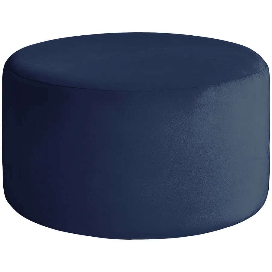 Пуфик "Фуфик" макс темная ночь бархат - Фото основное 1