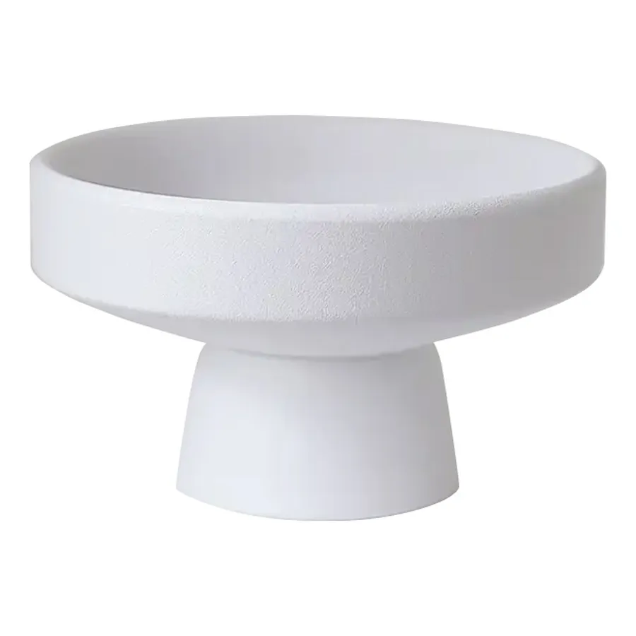 Ваза под кензан "Мунсё" белая - Фото миниатюра 1