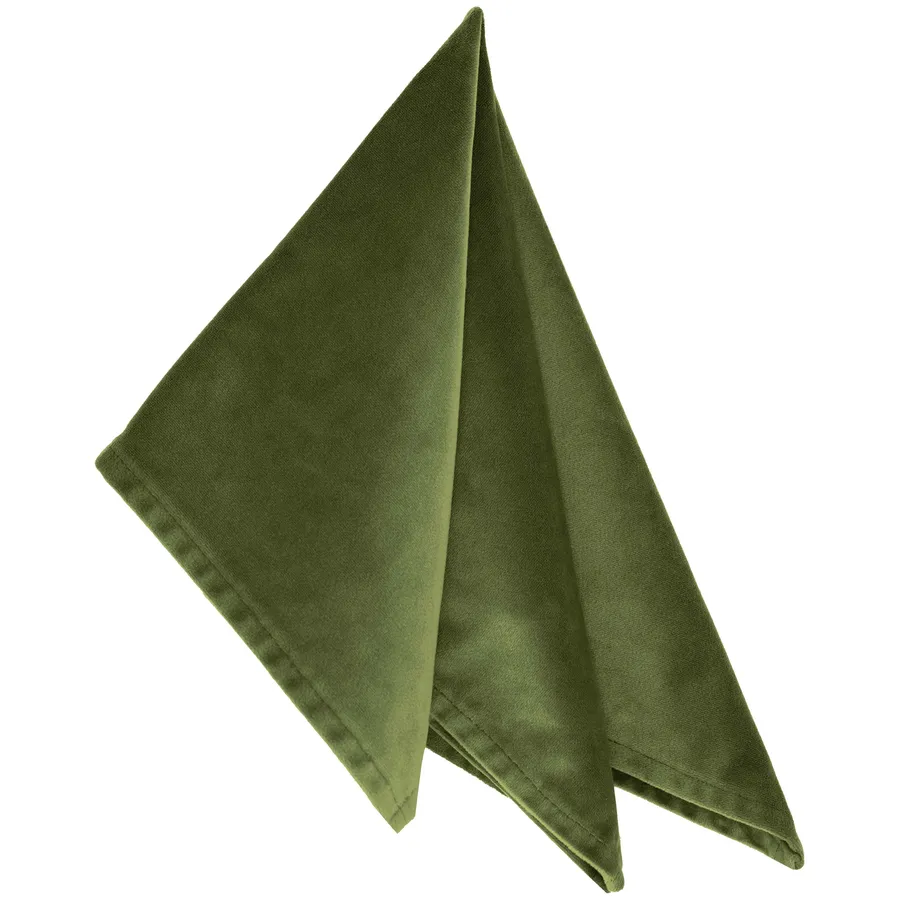 Салфетка бархатная "Бета" зеленый чай - Фото основное 1