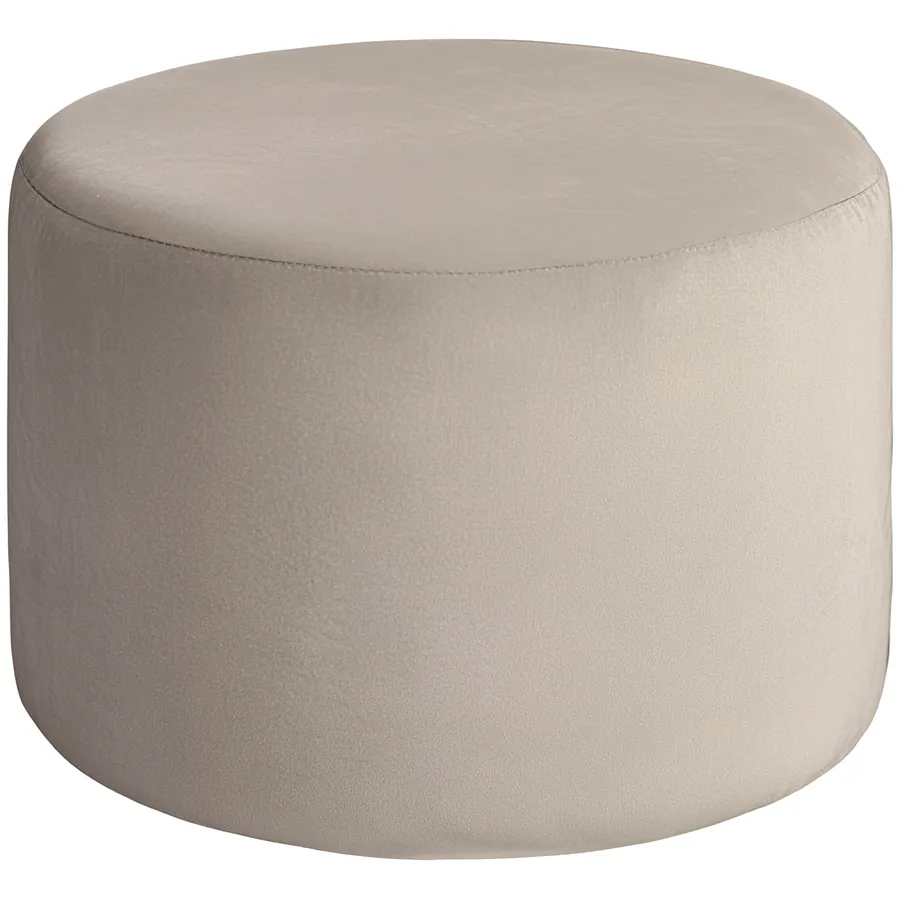 Пуфик "Фуфик" миди кокосовый раф бархат - Фото основное 1