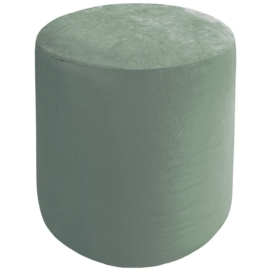 Пуфик "Фуфик" мини шалфей бархат - Фото миниатюра 1