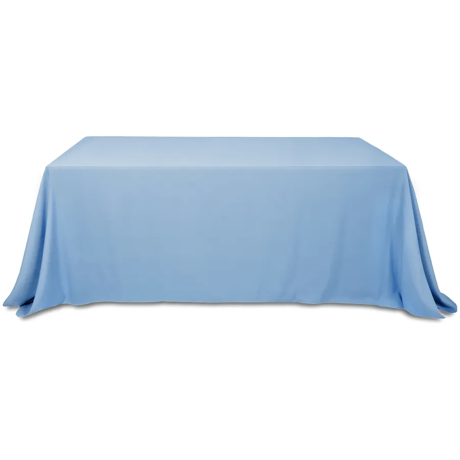Скатерть "Альфа" голубая прямоугольная - Фото миниатюра 1