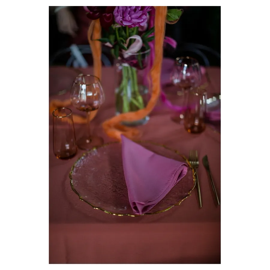 Салфетка "Альфа" розовый щербет - Фото миниатюра 4