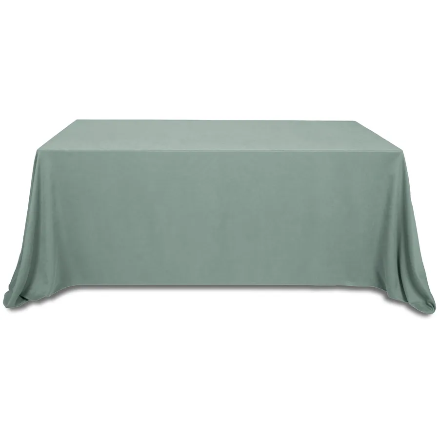 Скатерть канвас "Гамма" эвкалиптовая прямоугольная - Фото миниатюра 1