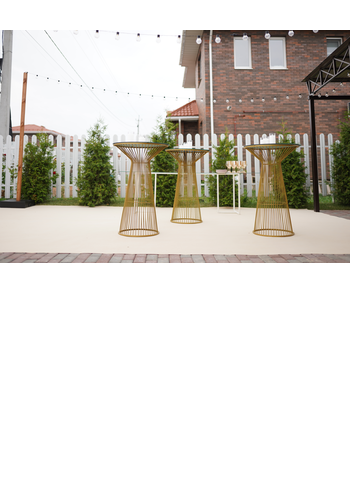 Коктейльный стол золото (каркас)