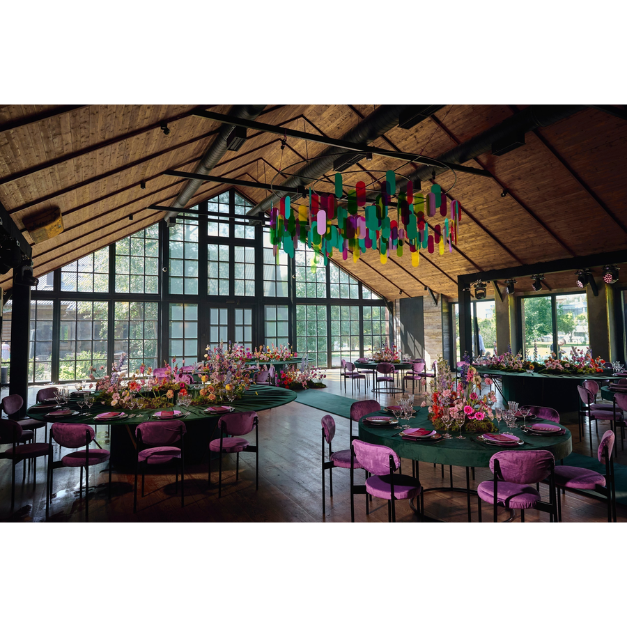 Стул Monaco черный лавандовый - Фото миниатюра 6