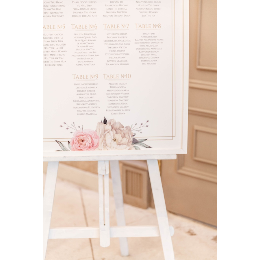 Мольберт белый - Фото миниатюра 2