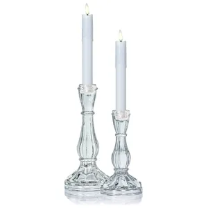 Набор подсвечников «Грейс» прозрачные