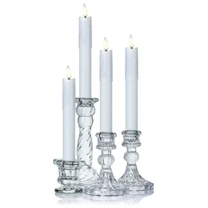 Набор подсвечников «Фортуна» прозрачные