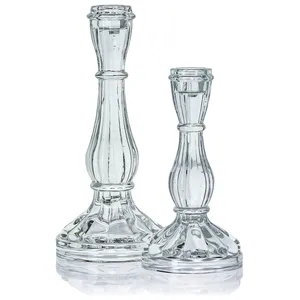 Набор подсвечников «Грейс» прозрачные