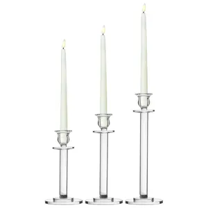 Набор подсвечников «Берк» хрустальные