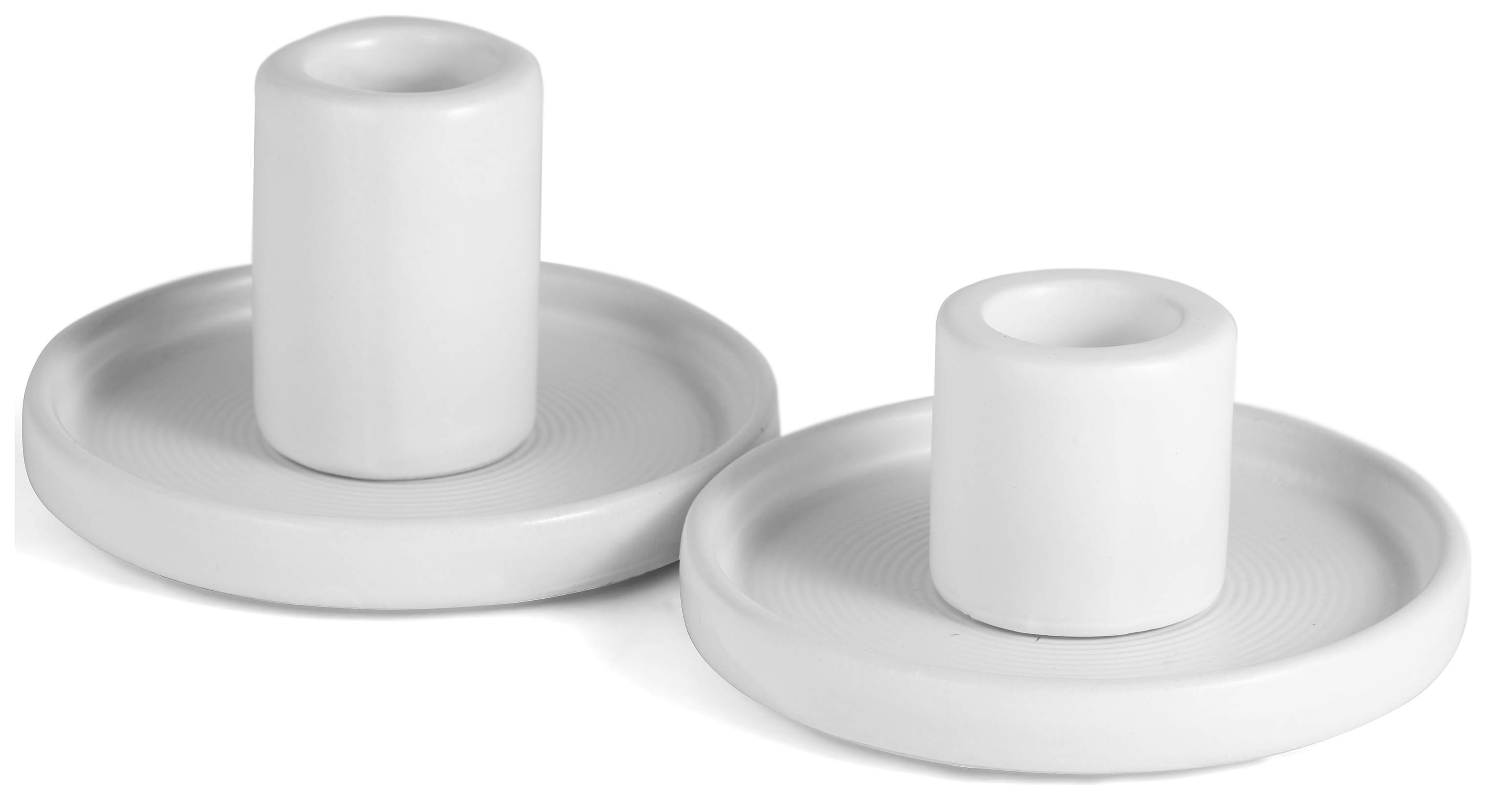 Набор подсвечников Бренна белый