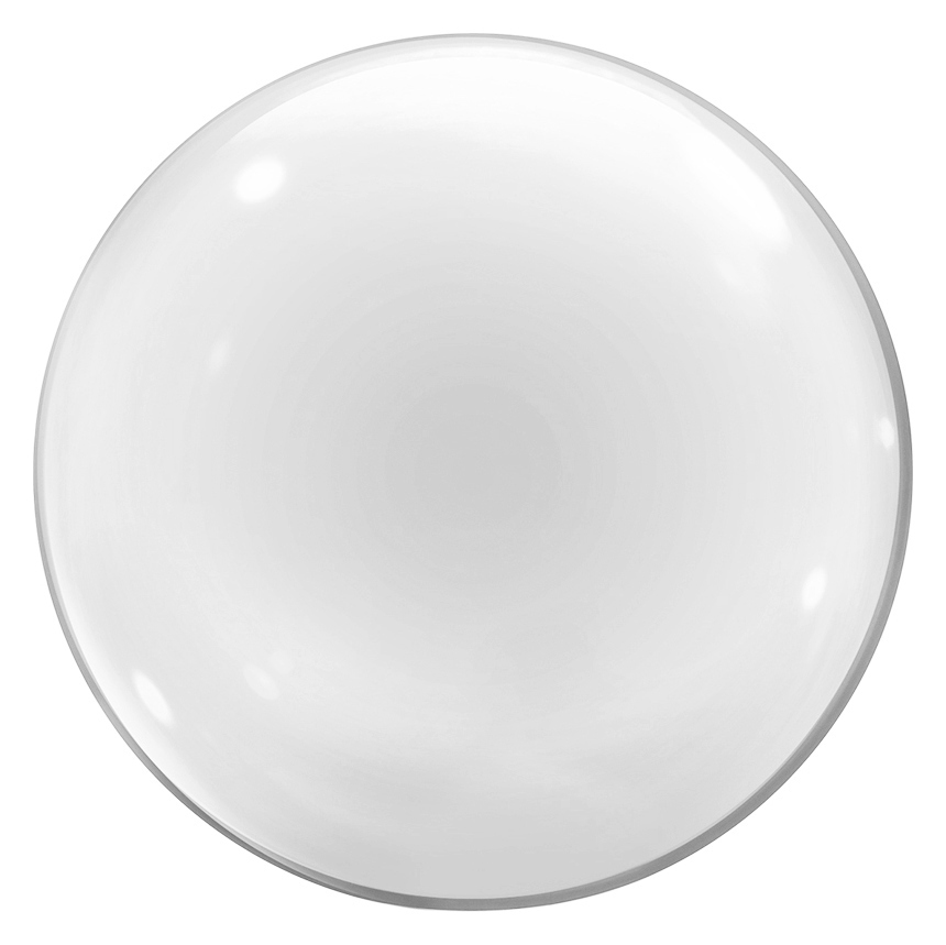 Столешницы круглые из белого стекла