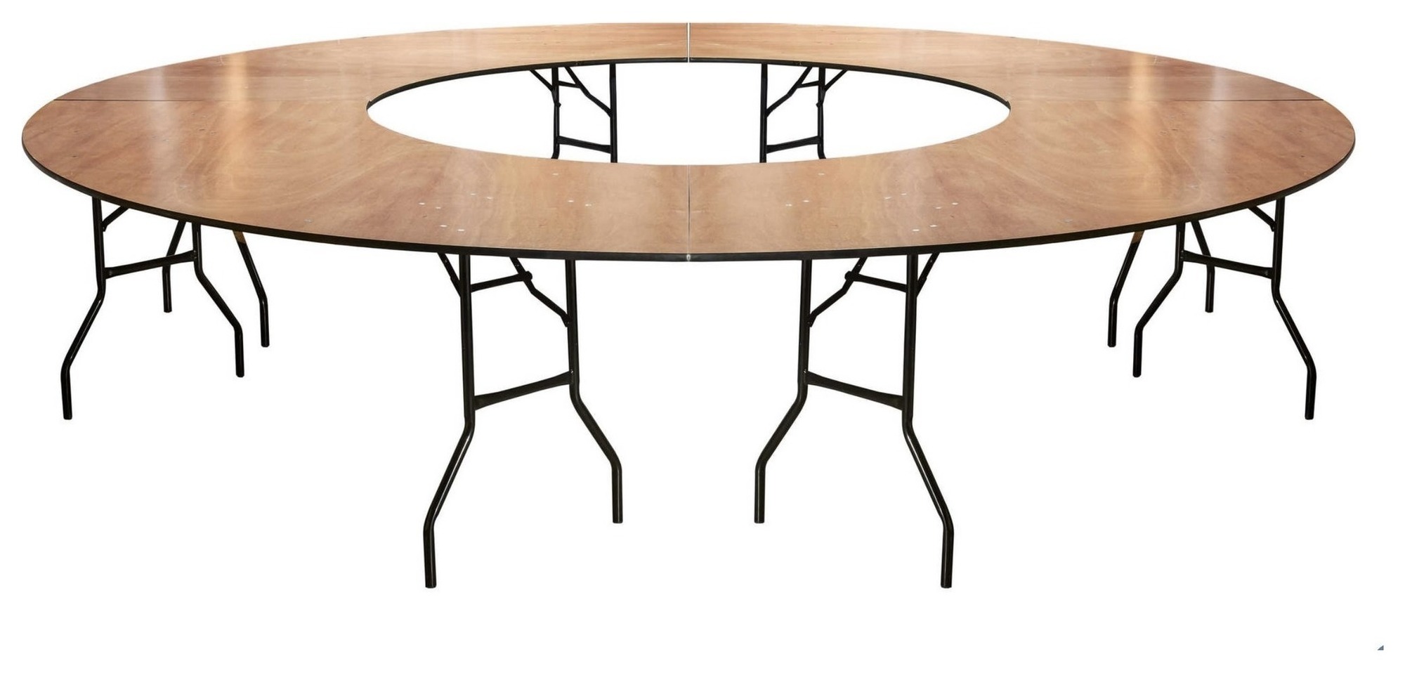 Стол «Змейка» 4 части коричневый