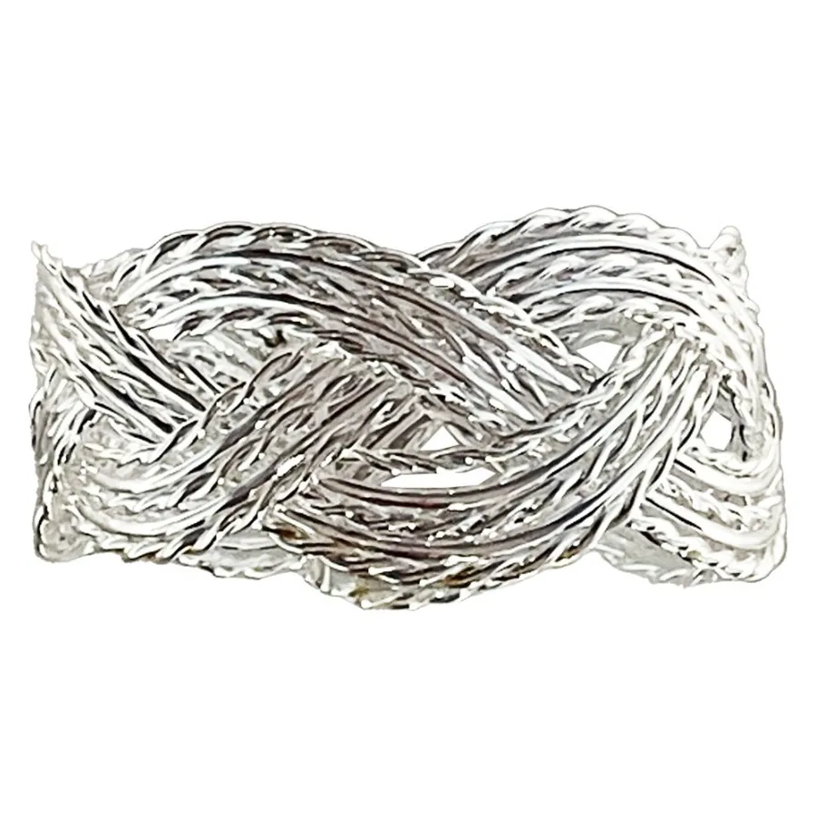 Кольцо для салфетки Curly Silver - Фото миниатюра 2