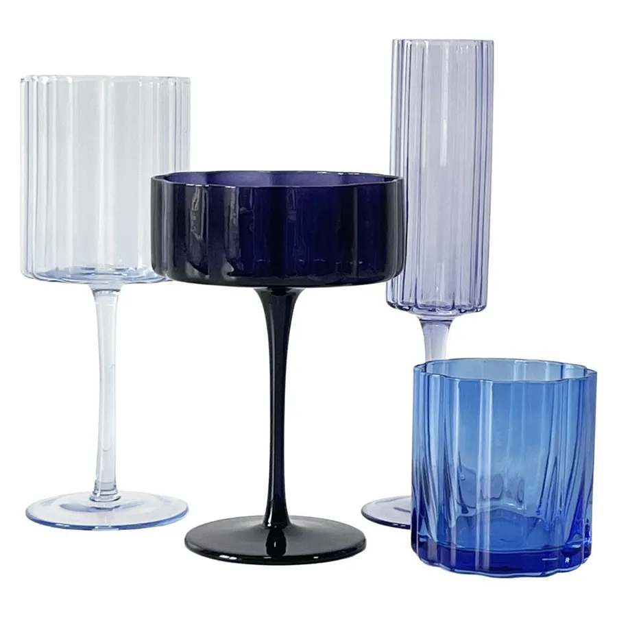 Сет бокалов Squash Этюд в синем - Фото основное 1