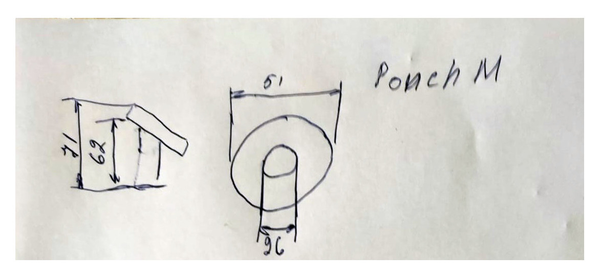 Уровневая стойка для Понча М + Понч М, черная