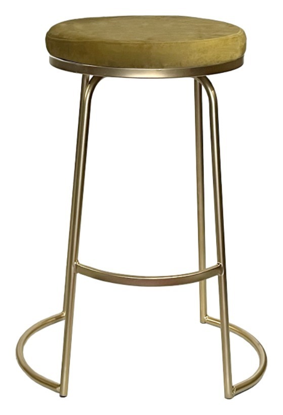 Стул барный Modern Golden Ocher (любой оттенок каркаса)