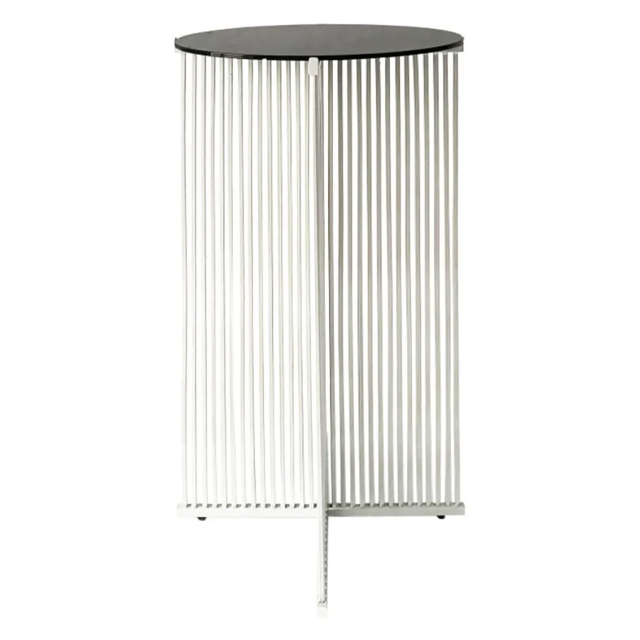 Коктейльный стол Shredder White c черной столешницей - Фото миниатюра 2
