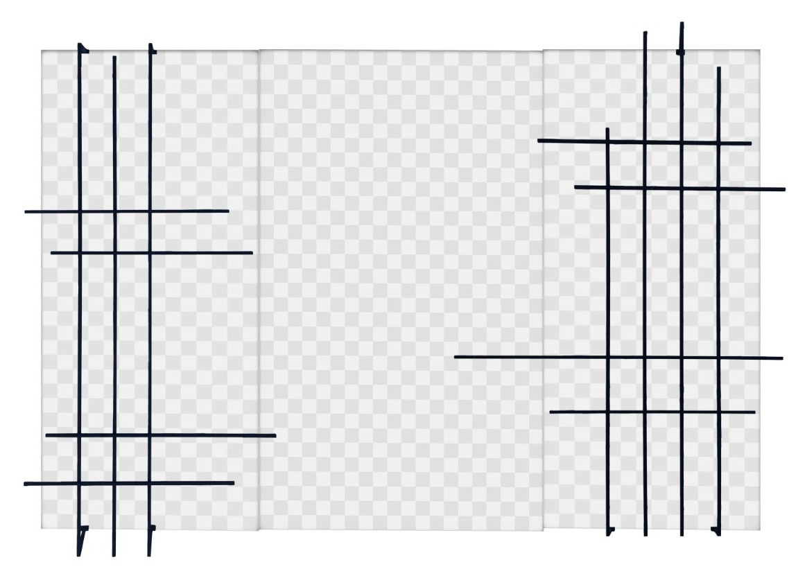 Банерная конструкция + сет Layer Grid + печать Print Etc.