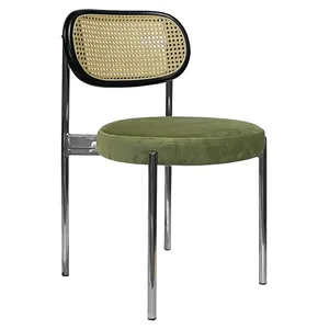 Стул Modern Silver, Black Rotango + Matcha