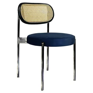 Стул Modern Silver, Black Rotango + Navy