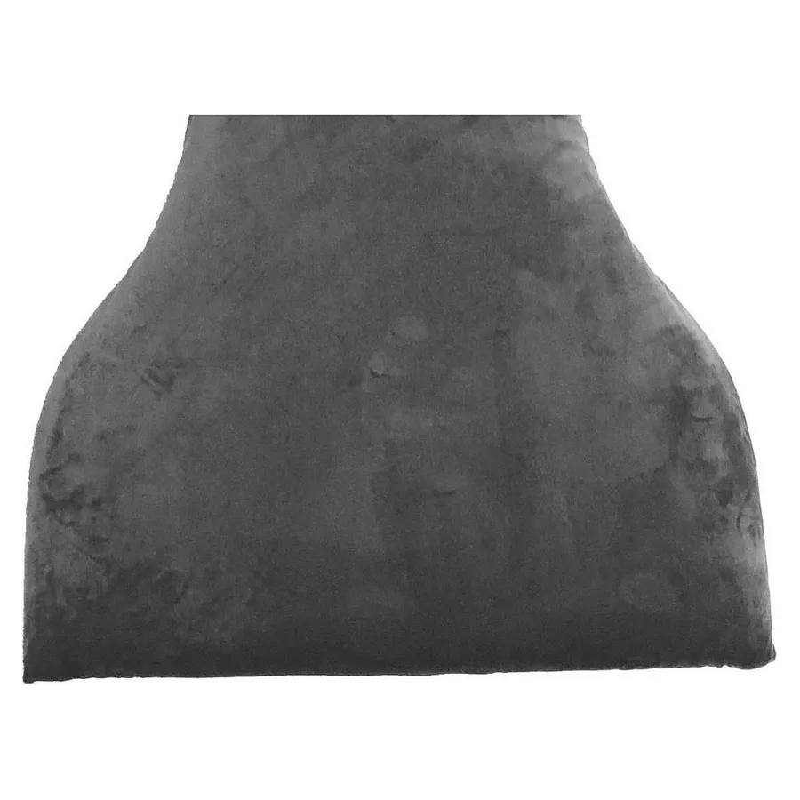 Подушка стула Хамелеон (велюр), серый - Фото миниатюра 1