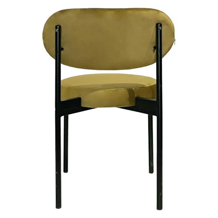 Стул Modern Black, Golden Ocher - Фото миниатюра 5