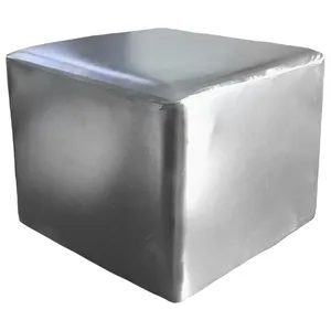 Пуф квадратный, Silver Cube - Фото 1