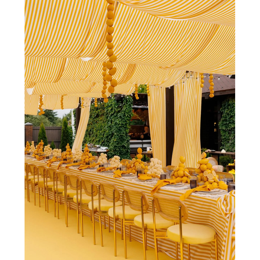 Стул Modern Gold, Natural Rotango + Yellow Submarine - Фото миниатюра 6