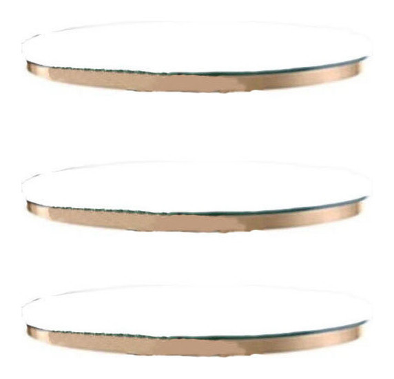 Набор столешниц стекло, белые 3шт