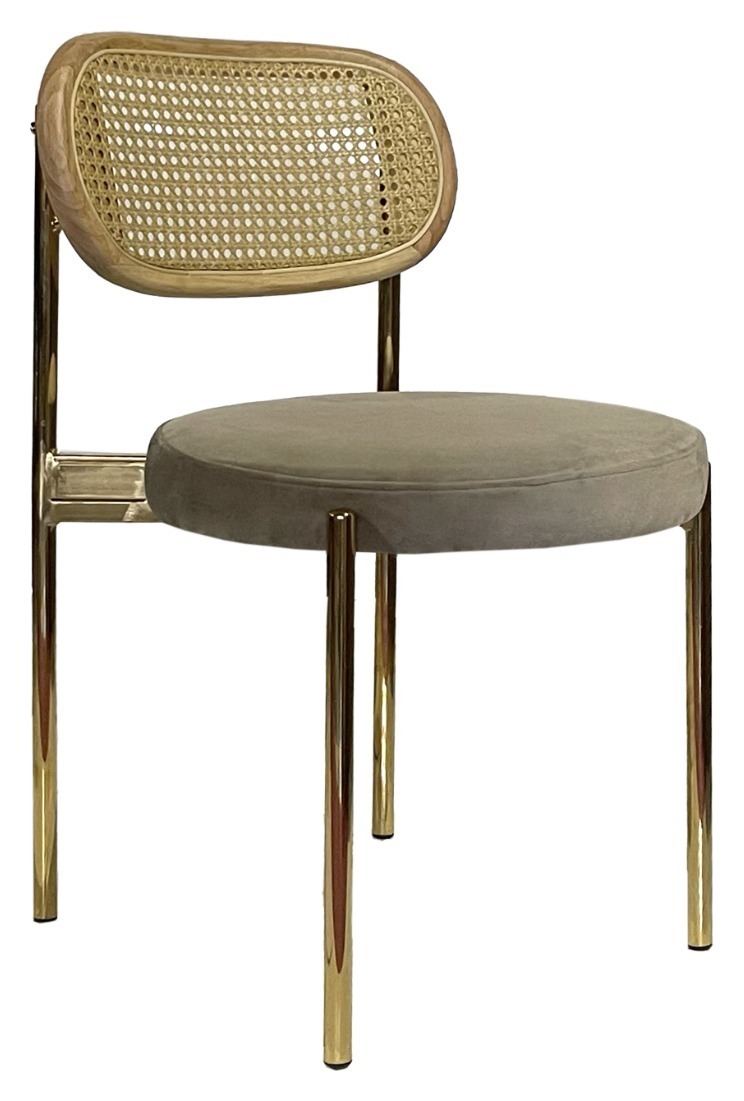 Стул Modern Gold, Natural Rotango + Coco