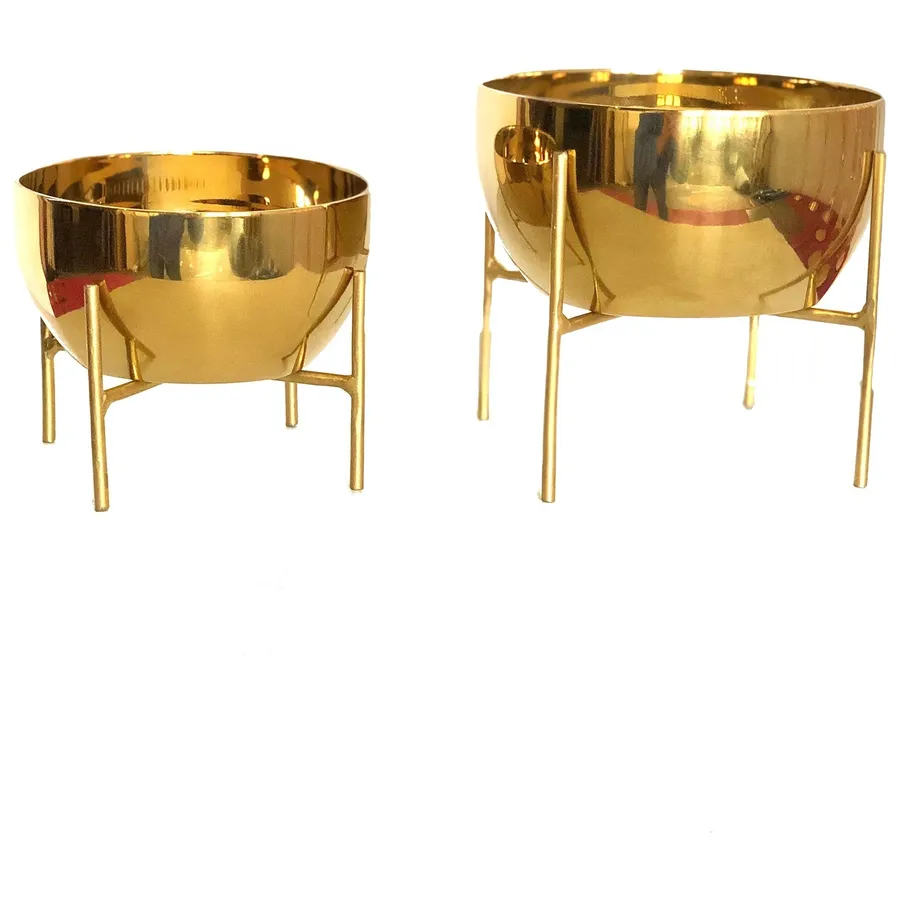 Набор вазочек Vintage Gold