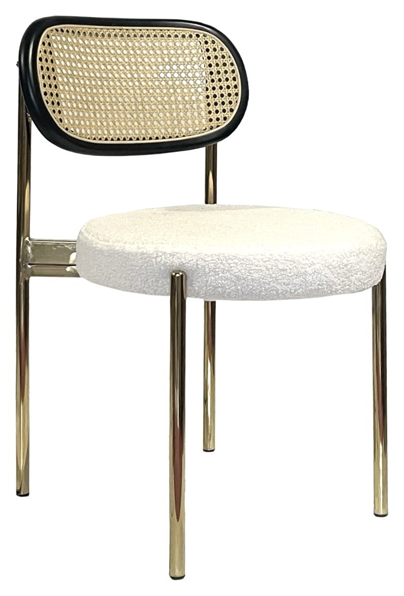 Стул Modern Gold, Black Rotango + Teddy