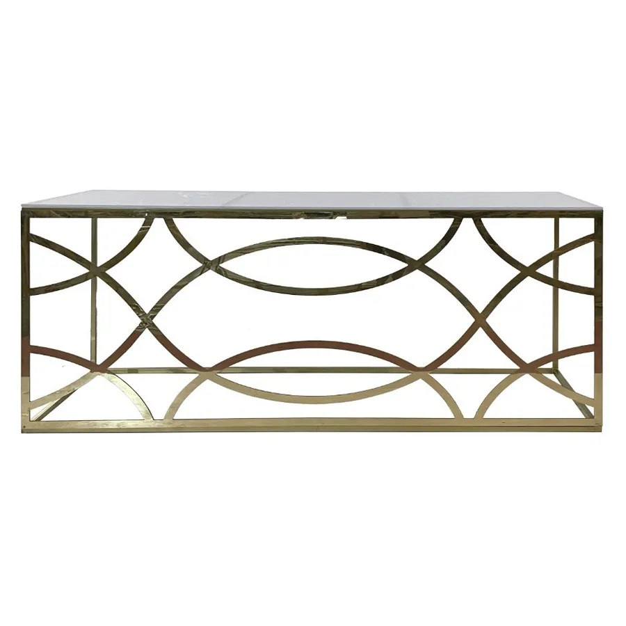 Стол-президиум Nautilus Rectangle Screen2 с матовым стеклом - Фото миниатюра 2