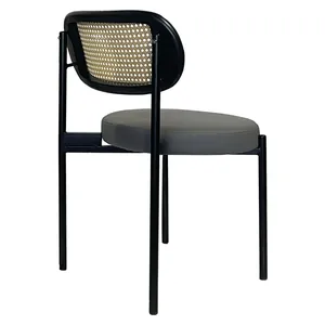 Стул Modern Black, Black Rotango + Basic серый (ЭКО-КОЖА) - Фото 4