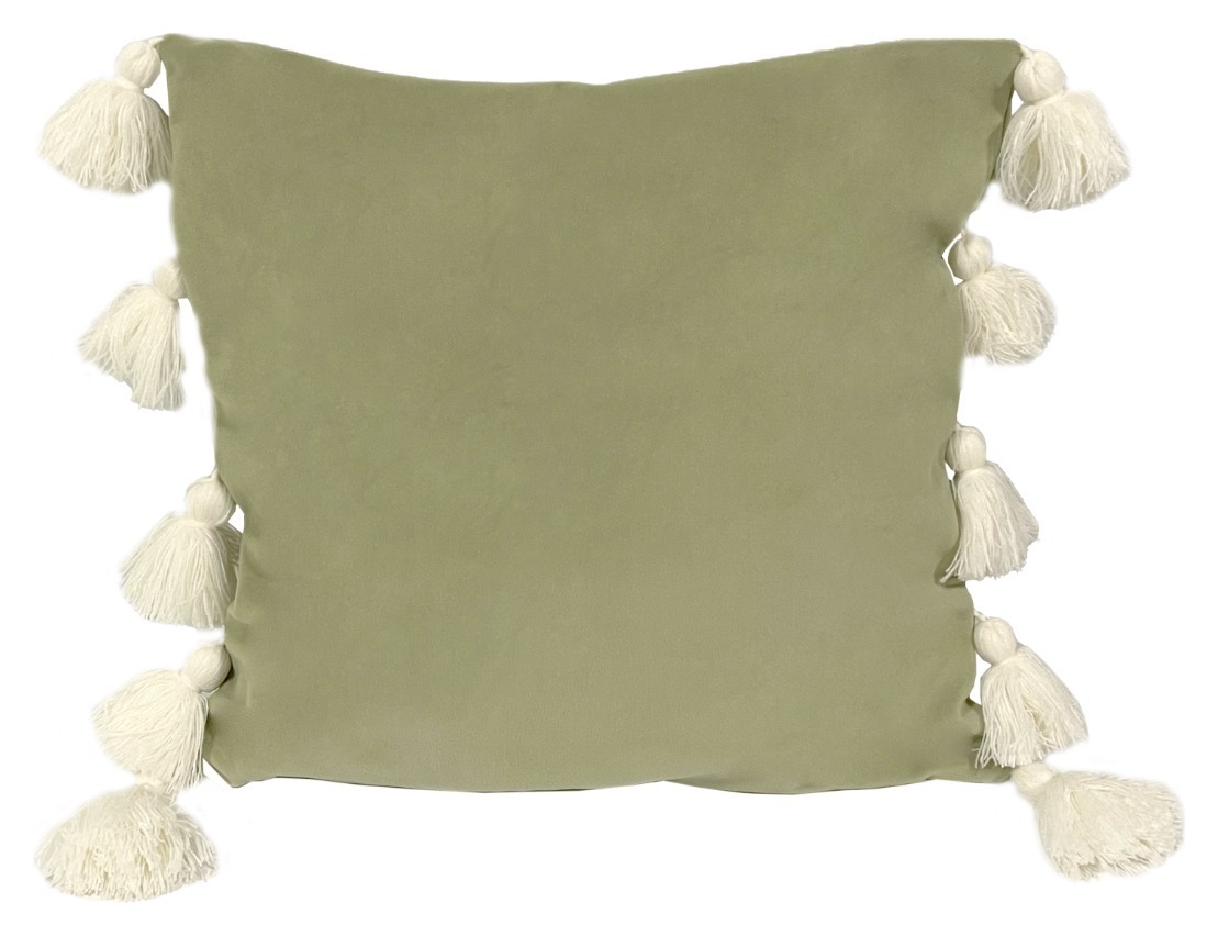 Подушка декоративная Tassel Green