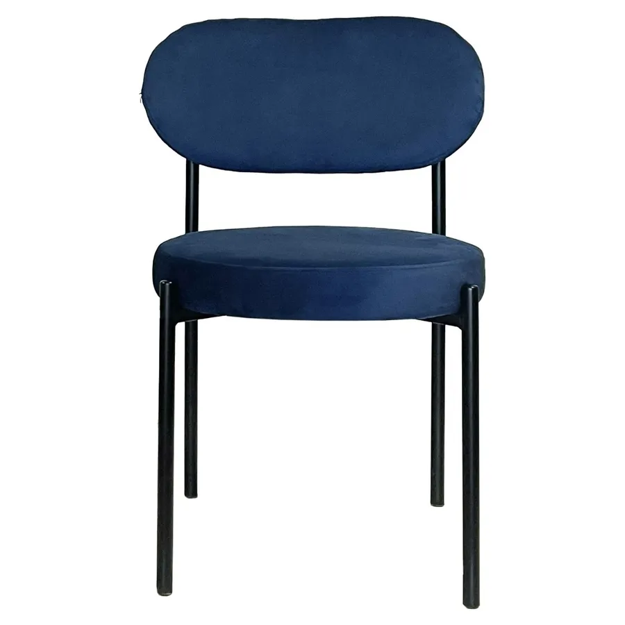 Стул Modern Black, Navy - Фото миниатюра 2