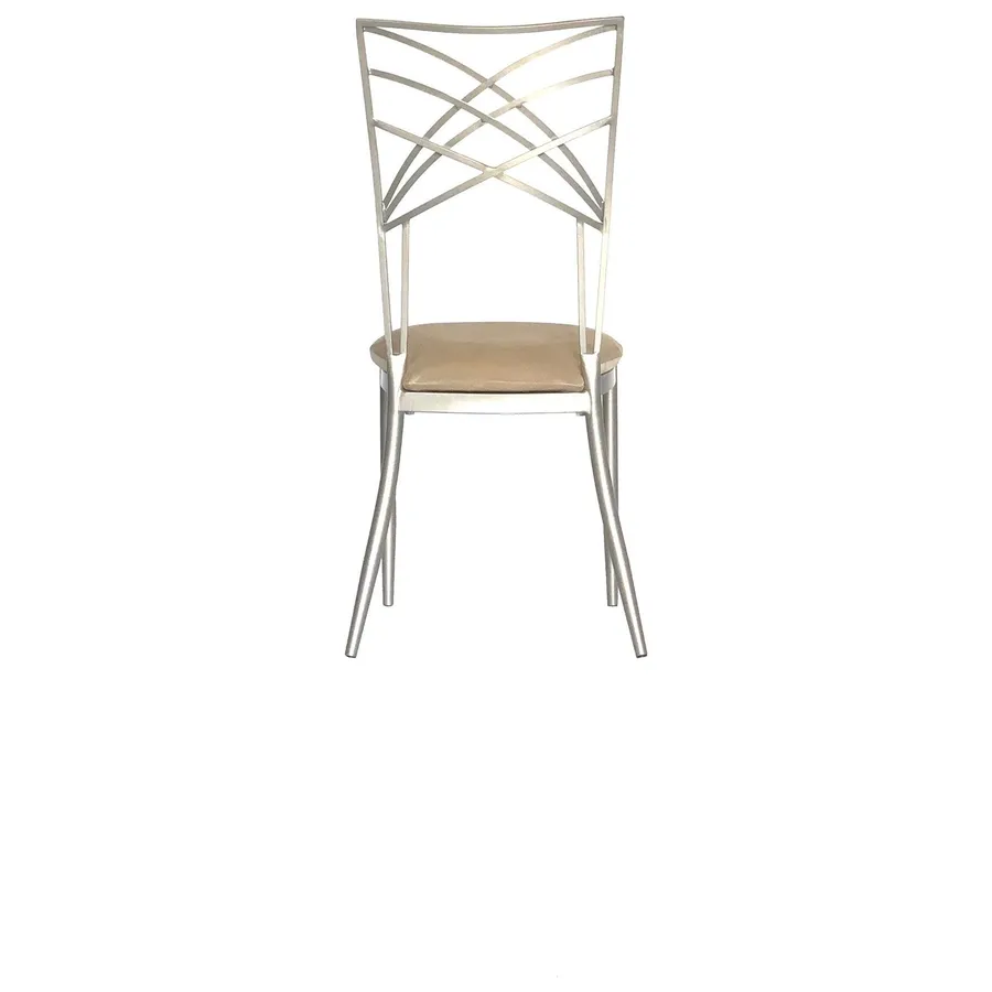 Стул Chameleon серебро (велюр),бежевый - Фото миниатюра 5