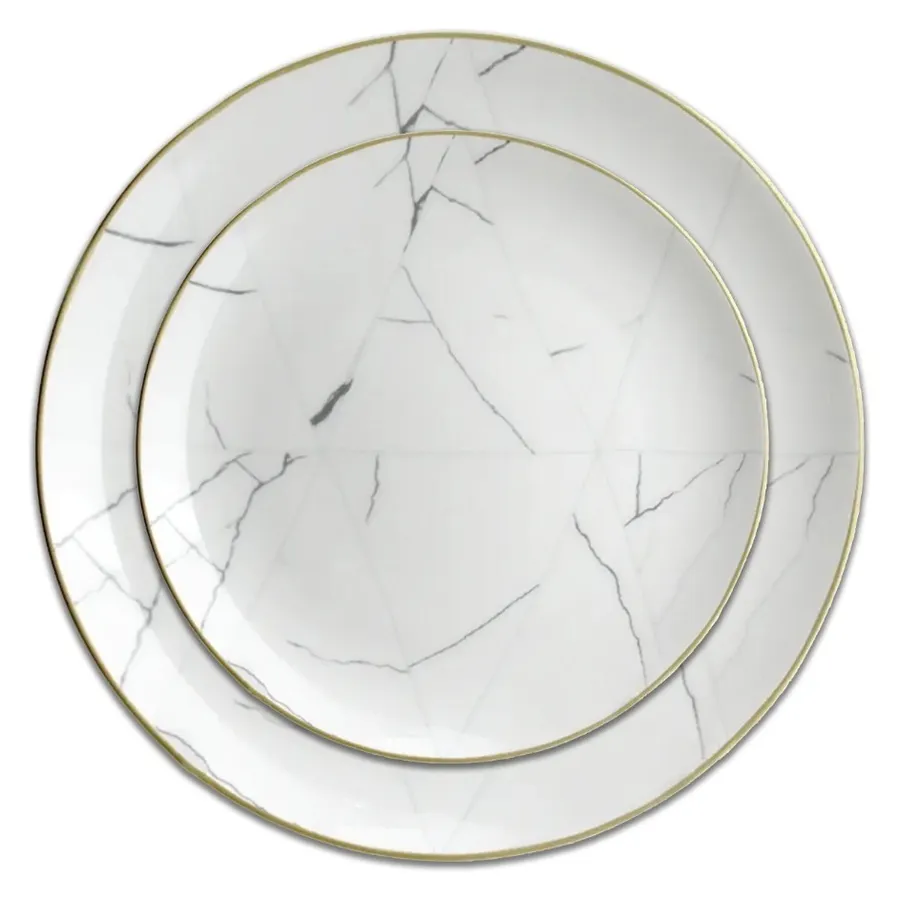 Сет порционных тарелок Marble - Фото основное 1