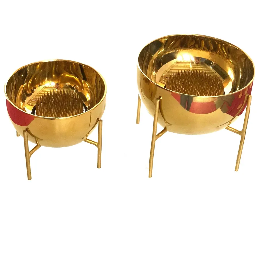 Набор вазочек Vintage Gold + кензаны - Фото миниатюра 1