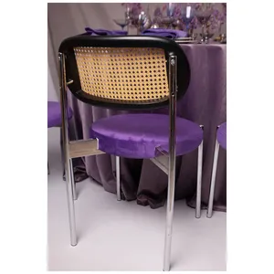 Стул Modern Silver, Black Rotango + Mysterious purple - Фото 2