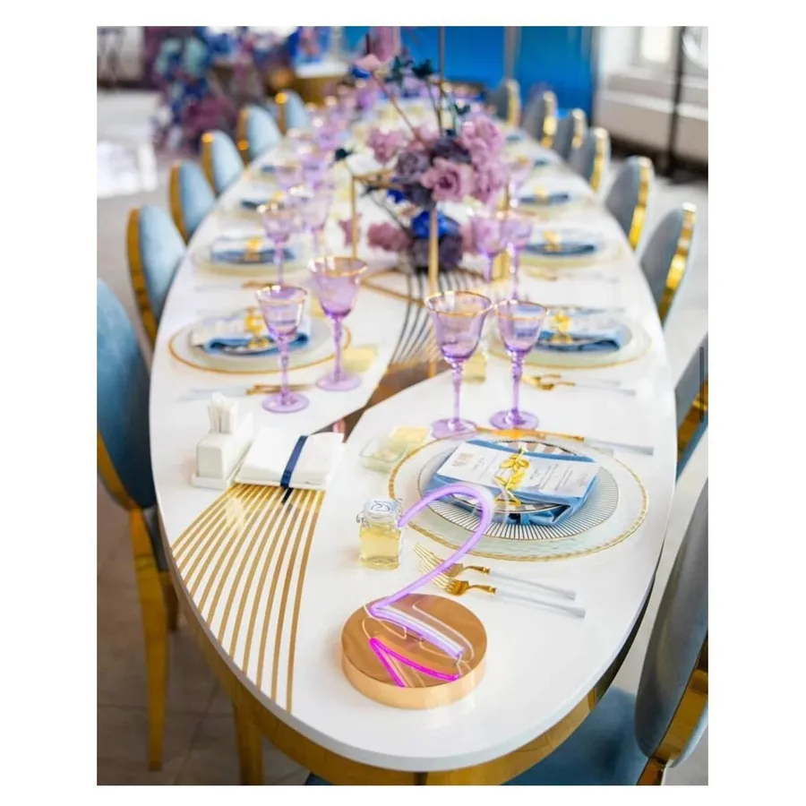 Неоновые номерки для стола Mercury - Фото миниатюра 3