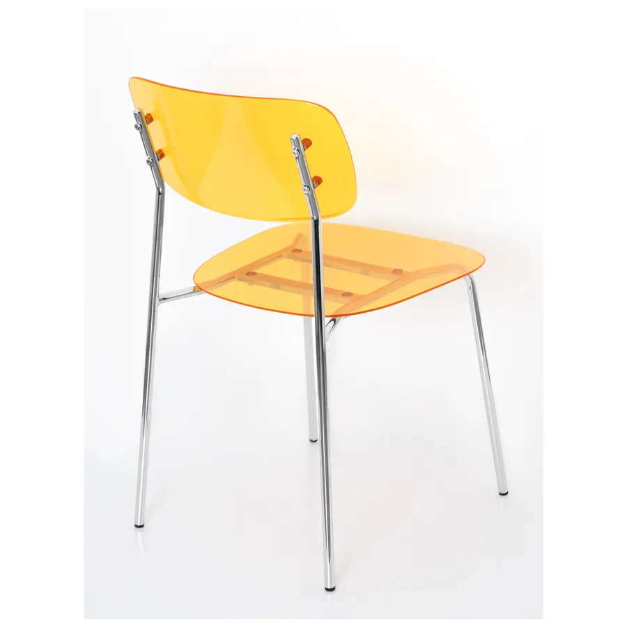 Стул Prism Silver, Заводной апельсин - Фото миниатюра 2