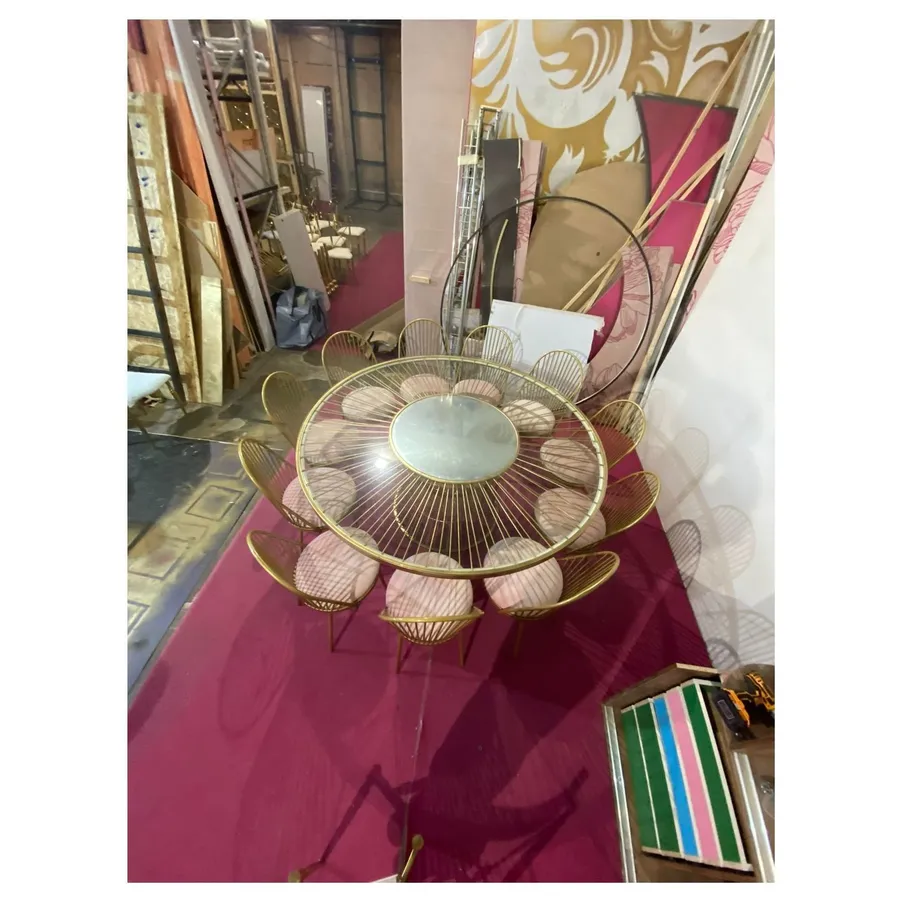 Стул Le soleil, велюр, розовый - Фото миниатюра 2