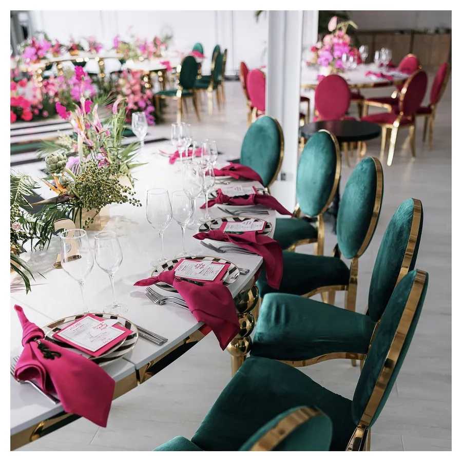 Стул Washington Gold, велюр изумрудный - Фото миниатюра 5