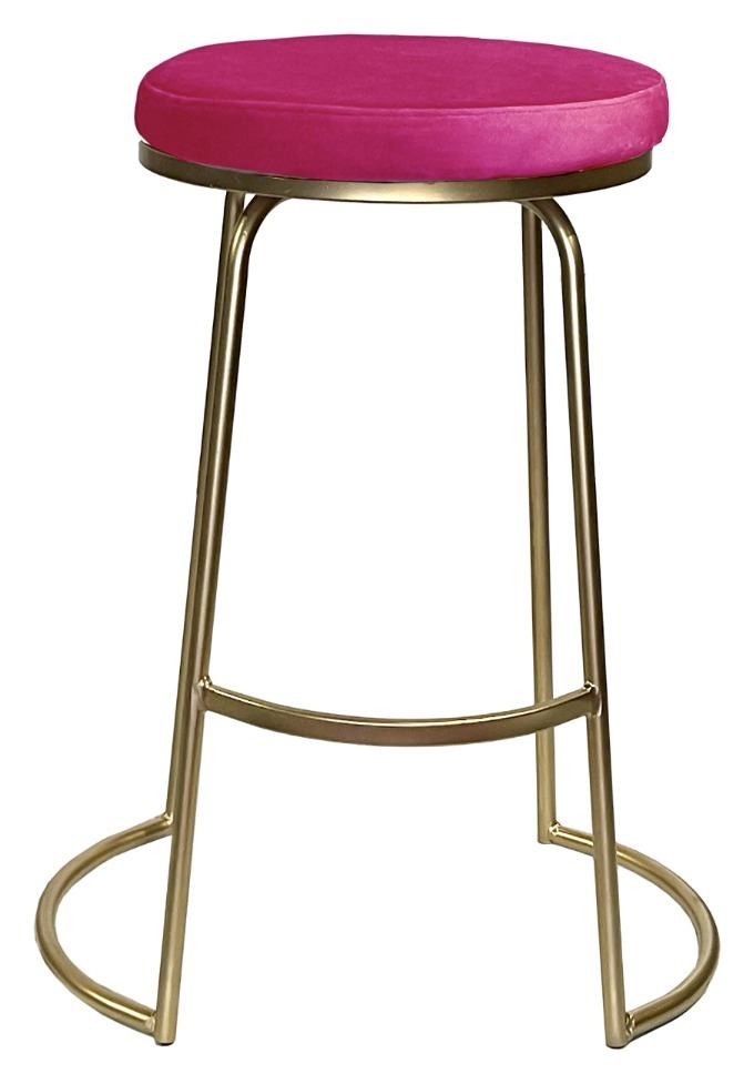 Стул барный Modern Inviting Fuchsia (любой оттенок каркаса)