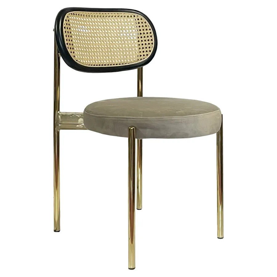 Стул Modern Gold, Black Rotango + Coco - Фото миниатюра 1