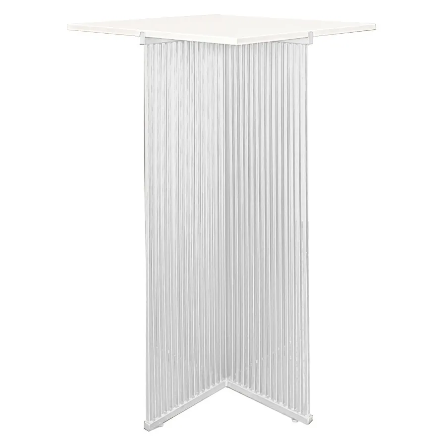 Коктейльный стол Shredder White Square - Фото миниатюра 1